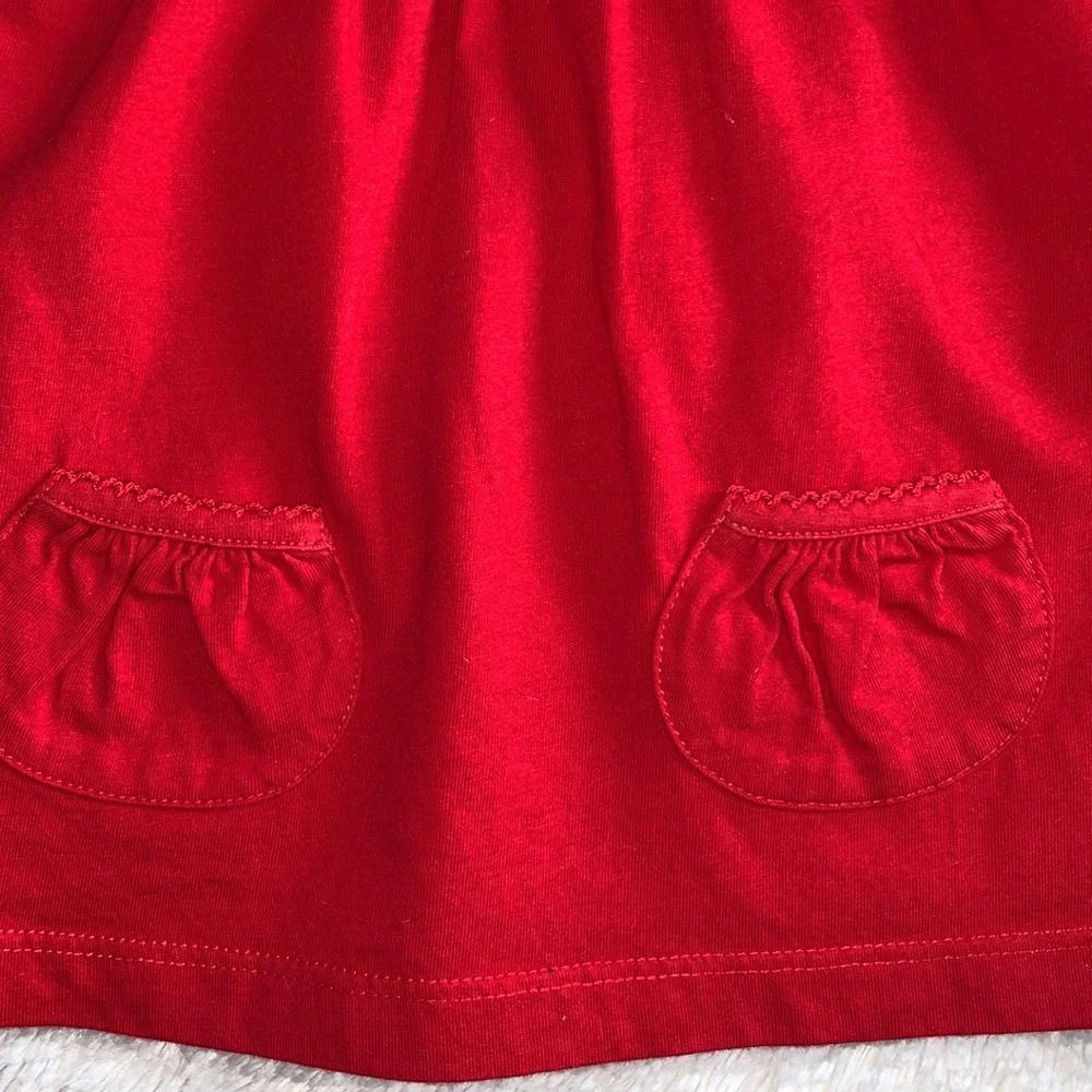 2 Carter’s Valentine’s Red Tops Baby 3m Hearts